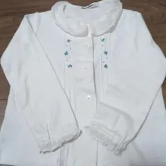 ファミリア100 　ボタン付きブラウス