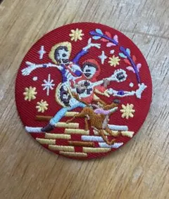 ディズニー 刺繍缶バッジ2 リメンバーミー