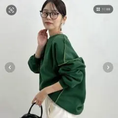 Futier land 裏起毛　リンキングスウェットプルオーバー　フリーサイズ