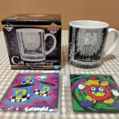 遊戯王　一番くじ　マグカップ　コースターセット