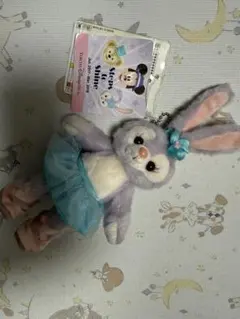 ディズニーシー　ダッフィーフレンズ　ステラ・ルーぬいぐるみ　バッジ　限定