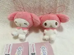【新品タグ付き】サンリオキャラクターズ むにゃすやマスコット マイメロ