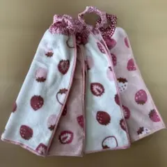 タオルエプロン おりこうタオル　いちご