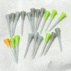★ noter store ゴルフ ティー 蛍光色 20本セットのサムネイル
