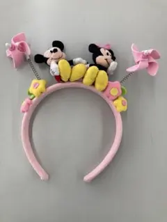 レア ディズニー カチューシャ ミッキー ミニー 風車 東京ディズニーリゾート