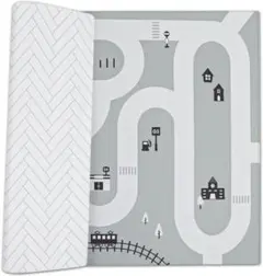 【開封・未使用】ケラッタ プレイマット マシュマロマット 道路×ヘリンボーン