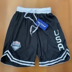 USA Basketball バスケットボールパンツ 黒
