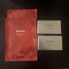 Aurelie プレミアムモイスチャーマスク 2枚＆ナイトクリーム 2個セット