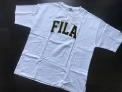 未使用 FILA ホワイト Tシャツ Mサイズ