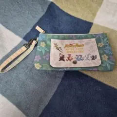 ディズニーキャラクター ポーチ 花柄