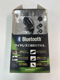 【新品未使用】Bluetooth ハンズフリーイヤホンマイク BL-12のサムネイル