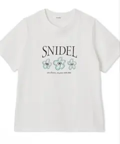SNIDEL 新品タグ付/ロゴTシャツ *20周年記念 完売商品　スナイデルのサムネイル