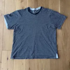 Eddie Bauer エディーバウアー 半袖 ボーダー Tシャツ L