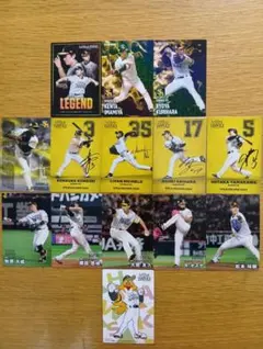 2025 カルビープロ野球第1弾　福岡ソフトバンクホークス カード14枚セット