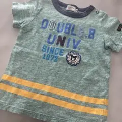 ミキハウス　DOUBLE.B ボーダー柄 Tシャツ