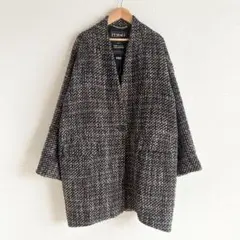 【美品】ジャーナルスタンダードレサージュ　ノーカラー　コクーンコート JOURNAL STANDARD（ジャーナルスタンダード）の「《予約