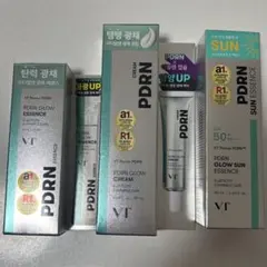 韓国ダイソー　VT PDRNシリーズ　日焼け止め、クリーム、グロウエッセンスのサムネイル