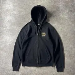 00s old stussy zip hoodie S black swag