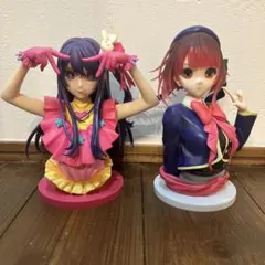 推しの子　一番くじ　アートスケールフィギュア　星野アイ　有馬かな　2体セット