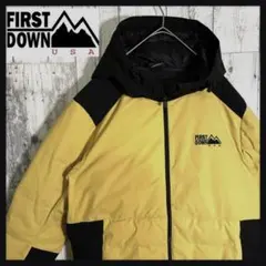 【人気色】美品 ファーストダウン　ナイロンジャケット　軽量　極暖　女子推し
