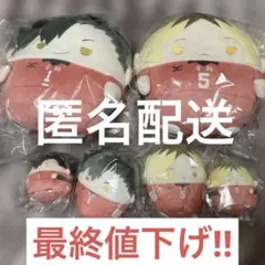 ハイキュー‼︎ くじメイト　ぬいくじ　C賞D賞Ｅ賞　黒尾鉄朗＆孤爪研磨　まとめ売り
