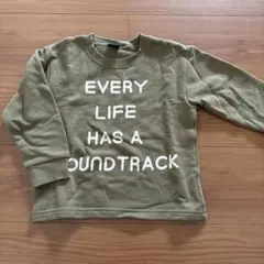 Crescent オリーブ トレーナー 100