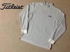 長袖モックネック