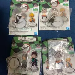 鬼滅の刃 アクスタ ローソン アクリルスタンド  とるパカ 鬼滅 4点セット