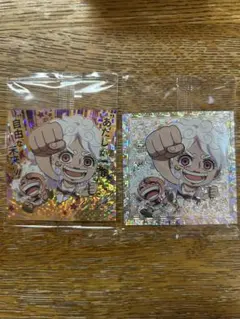 ワンピースウエハースシール13モンキーD.ルフィ ジュエリーボニーパラレルセット