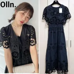 ollun flower lace cami set dress きりまるオルン - メルカリ