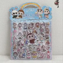 labubu ぷくぷく立体シール 3Dシール　1セット