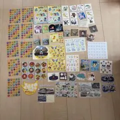 キャラクターシール 묶음 판매 포켓몬 乗り物 アンパンマン たまごっちなど