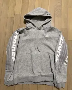 adidas アディダス パーカー グレー