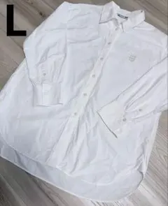 ユニクロ　JWANDERSON オックスフォードロングシャツ　ホワイト