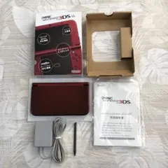 Nintendo 任天堂 new 3DS LL メタリックレッド 本体 箱付き