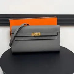 新品 エルメス ケリー トゥーゴー ロングウォレット エプソン 2026購入