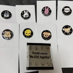 SKZOO Stray Kids スキズ　展覧会　ランダム　ピンバッチ　コンプ