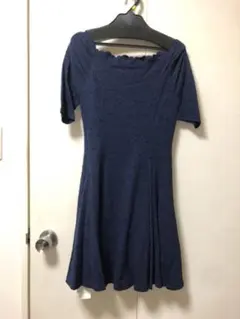 スナイデル　ワンピース　snidel ネイビー　レース　新品