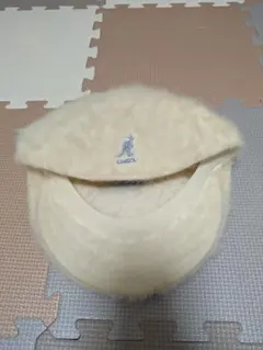 KANGOL クリーム色 ハンチング帽 LARGE
