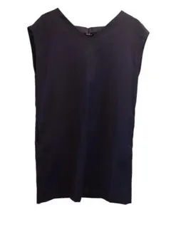 FRAY I.Dブラックノースリーブ Vネック ワンピース