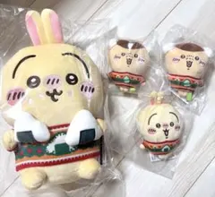 ちいかわ　エニマイ　くじ　セブン　C賞 うさぎ　D賞うさぎ　くりまんじゅう