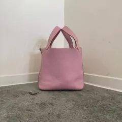 エルメス ピコタンロックPMローズエクストリーム×バッグインバッグ付き 