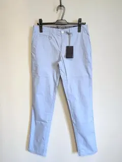 新品 SOLIDO ソリード スリムスラックス チノパン ブルー 春夏のサムネイル