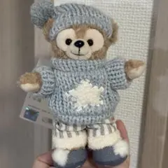 お顔厳選　上海ディズニー　ダッフィー　ぬいぐるみキーチェーン