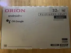 オリオン 32型 AndoroidTV チューナーレステレビのサムネイル