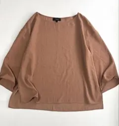 新品未使用タグ付き Theory セオリー とろみシャツ ブラウス ベージュ