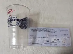 MLB TOKYO SERIES 2025 プラスチックカップと使用済みチケット