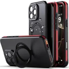 iPhone 16 Pro Max 用 防水 ケース（レッド）