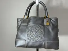 LOEWE (ロエベ) スペイン製 レザー ハンドバッグ