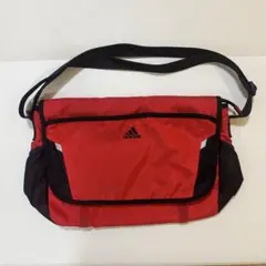 adidas アディダス ショルダーバッグ メッセンジャーバッグ レッド